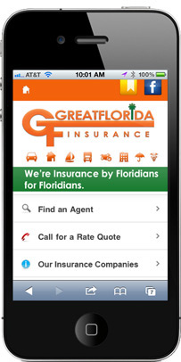 Apollo Beach GreatFlorida Insurance Mobile Site